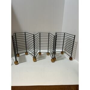 CD Table Top Storage Rack Organizer Jewel Case Brushed Metal